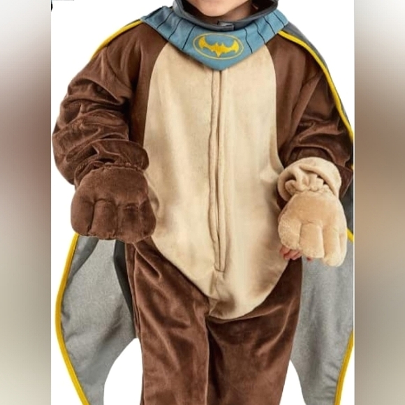 ☆SHIPS ASAP☆NWT DC League League of Super-Pets Toddler Comfywear "Ace" Costume - Picture 4 of 10